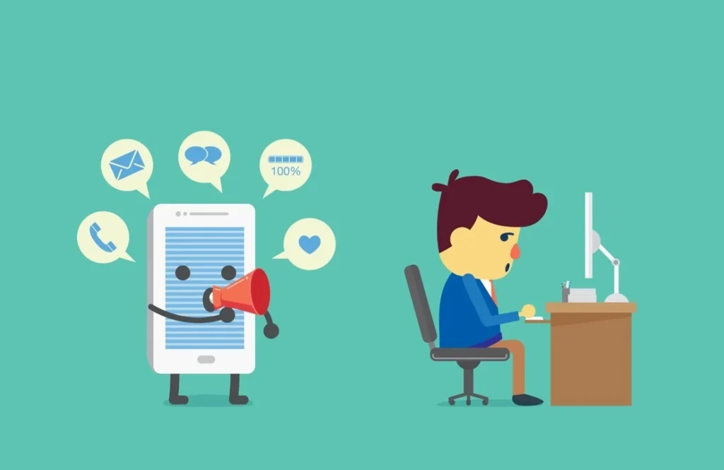 Digital detox minimizing distractions productivity efficiency time management hostelbee