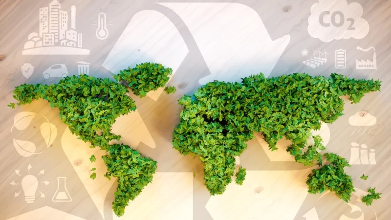 sustainable living environment eco friendly Global warming recycling renewable green energy Hostelbee